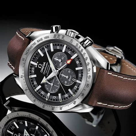 omega speedmaster broad arrow gmt